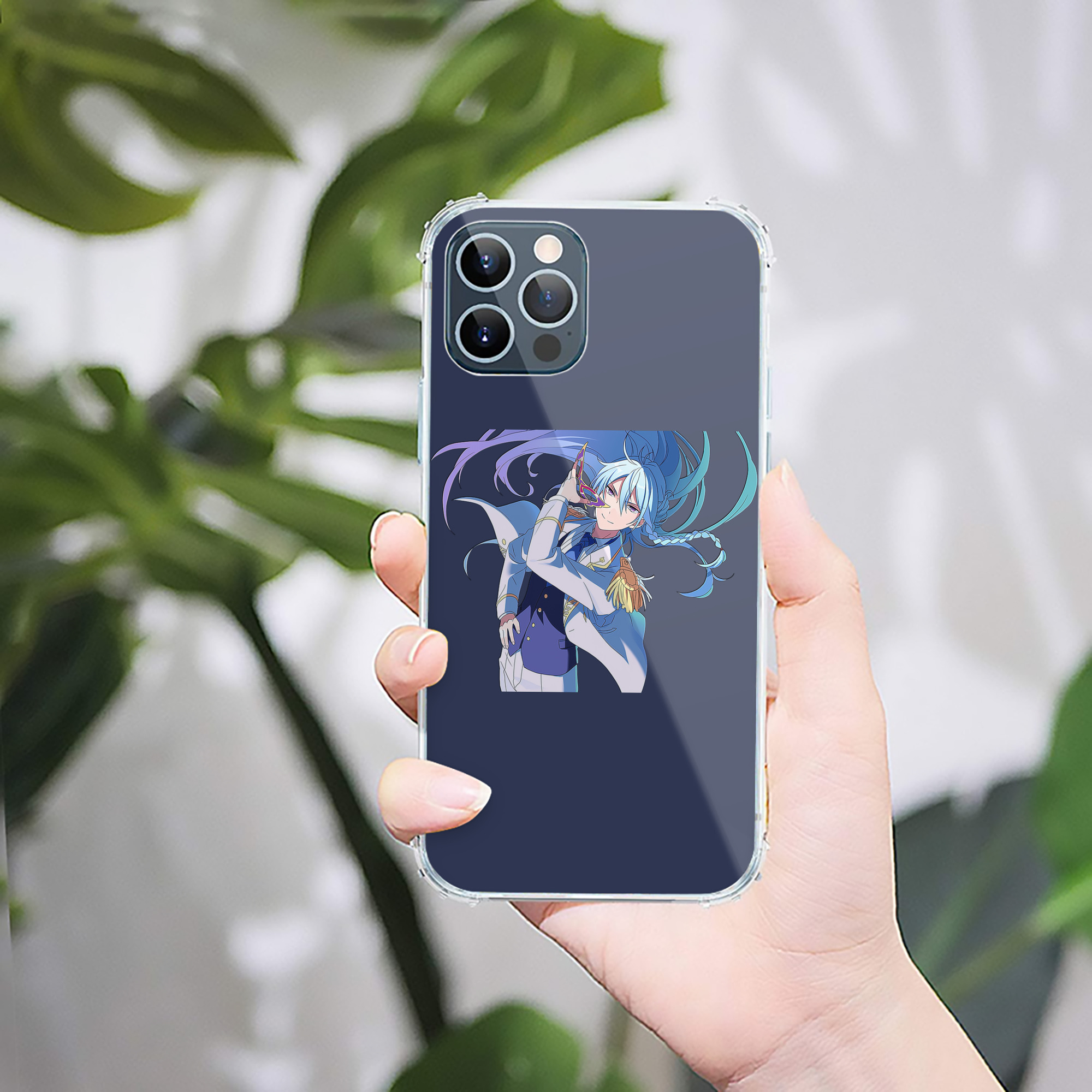 （画像用） あんさんぶるスターズ! Ensemble Stars 【iPhone 12シリーズ対応】透明スマホケース（クリアソフトケース）